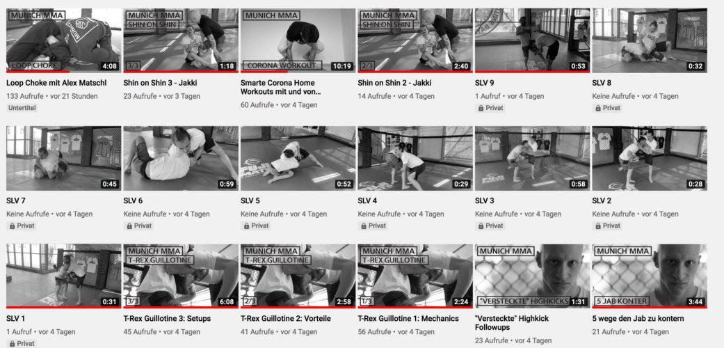 Munich MMA YouTube Channel